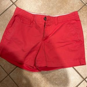 Coral color old navy shorts - 5” shorts